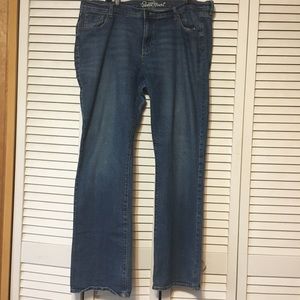 Plus size 18 Long Old Navy Boot cut jeans